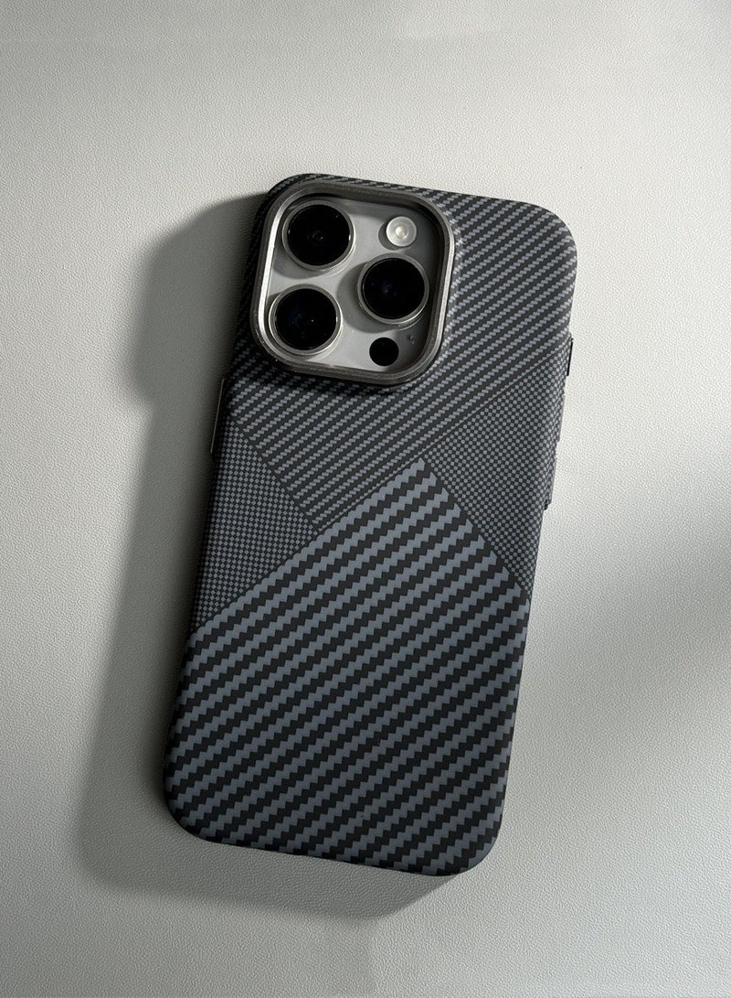 For 16 Pro phone case, 16 Pro carbon fiber phone case