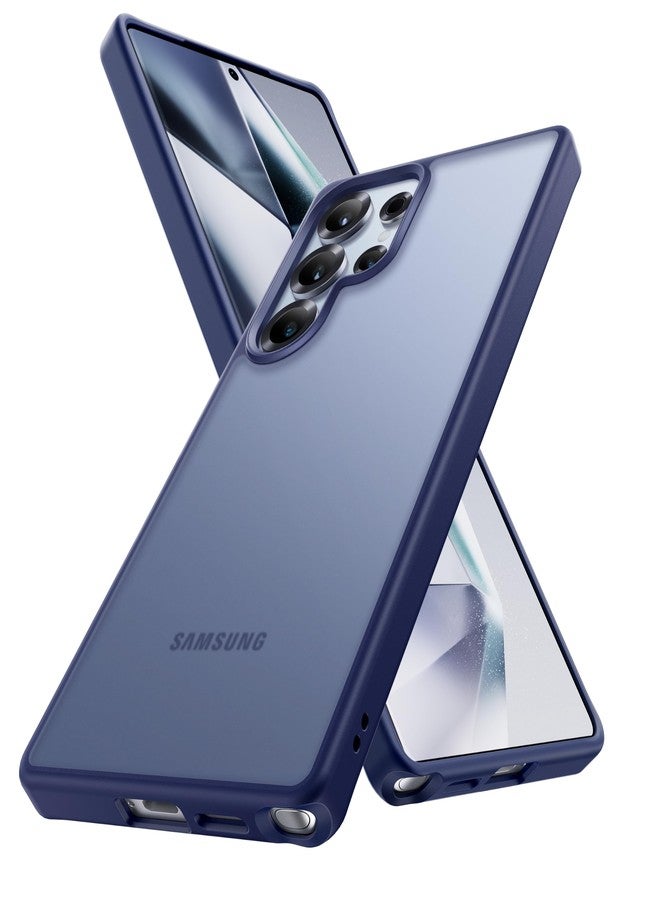 CASEKOO Genuine Official for Samsung Galaxy S25 Ultra Case [16FT Military Drop Protection] [Anti Stain Tech] Slim Matte Translucent Shockproof Protective S25 Ultra Case 6.9'', Blue - Image 1