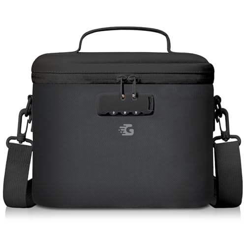 GLORIEROO Lockable Lunch Box Bag Women Girls Insulated Waterproof Leakproof Lightweight Reusable Cooler with Combination Lock for Work Back to School Teacher Mothers Day Christmas Birthday Gifts - Image 1