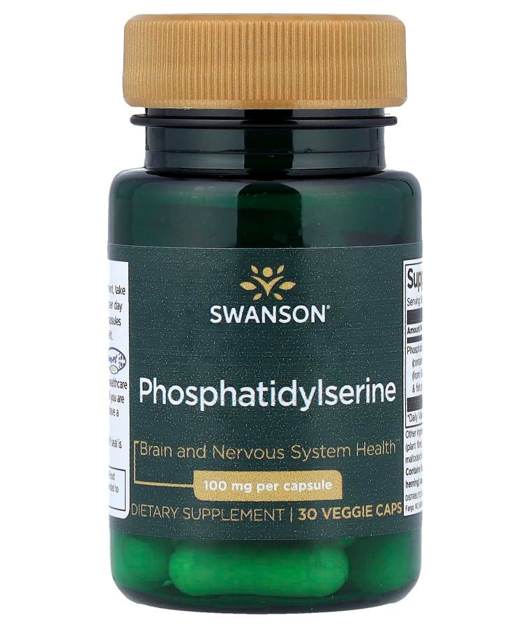 SWANSON Phosphatidylserine 100 mg 30 Veggie Caps