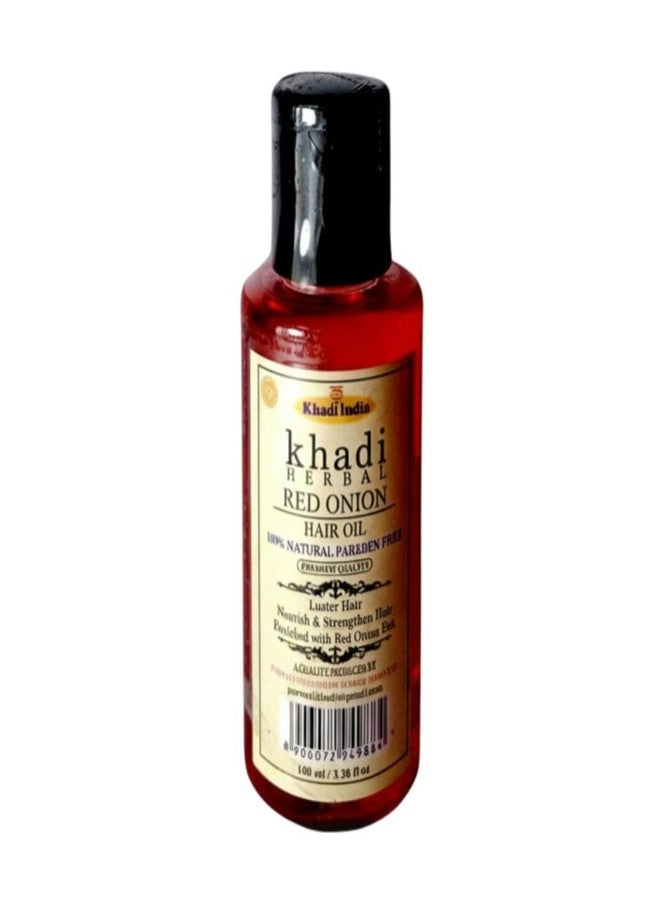 Khadi Herbal Herbigiri Herbal Red Onion Oil - Image 1