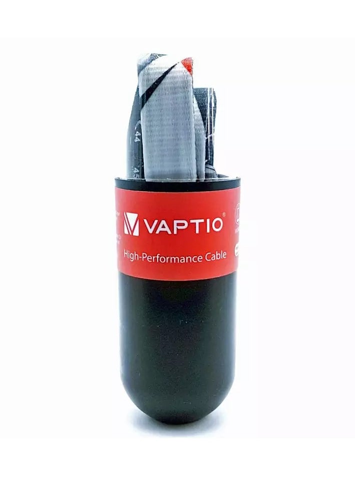 Vaptio - 5 in 1 Lanyard (1 Meter) with Charging Data Cable Lightning, Micro B & Type C - Image 1