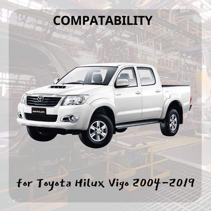 JINGLINGKJ Front Rear Suspension Spring Comfort for Hilux Vigo 2011-2019 Kit Raise Adapter Strut Spring Lifting Lug 2Pcs (Front+Rear Suspension) - Image 2