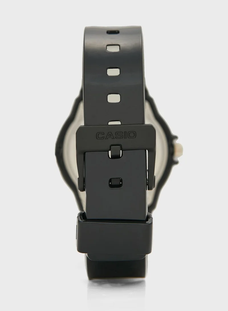 CASIO Pu Strap Analog Watch