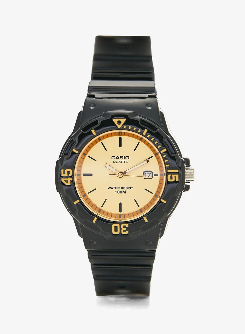 CASIO Pu Strap Analog Watch