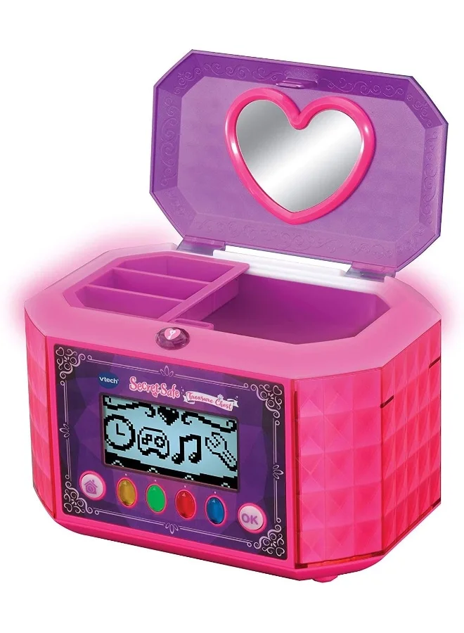 vtech Kidisecrets Treasure Chest,For Age 5+,Keep Your Secrets Safe With Kidisecrets/Pink 19.1x15x8.9cm