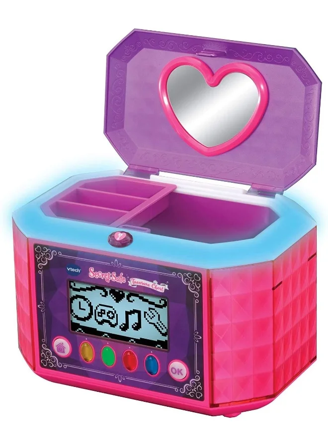 vtech Kidisecrets Treasure Chest,For Age 5+,Keep Your Secrets Safe With Kidisecrets/Pink 19.1x15x8.9cm