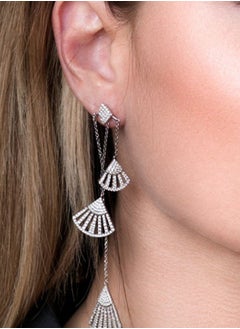 MONACO APM Monaco Asymmetric Sterling Silver Fan-shaped for Women AE9229OX  - Image 2