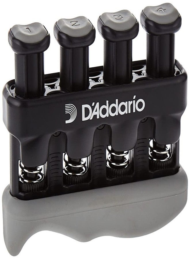 د'اداريو جهاز تمارين اليد D'Addario Varigrip - يُحسّن البراعة والقوة في الأصابع واليدين والساعدين - يُمكن تعديل الشد لكل إصبع - أوتار مُحاكاة تُساعد على تكوين مسامير القدم - تمرين مريح - Image 4
