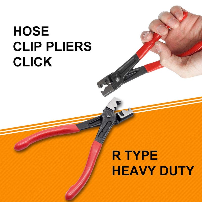 Maso Hose Clip Pliers Heavy-Duty Clic & Clic-R Hose Clamp Pliers Swivel Drive Shafts Angle Clamp - Image 5