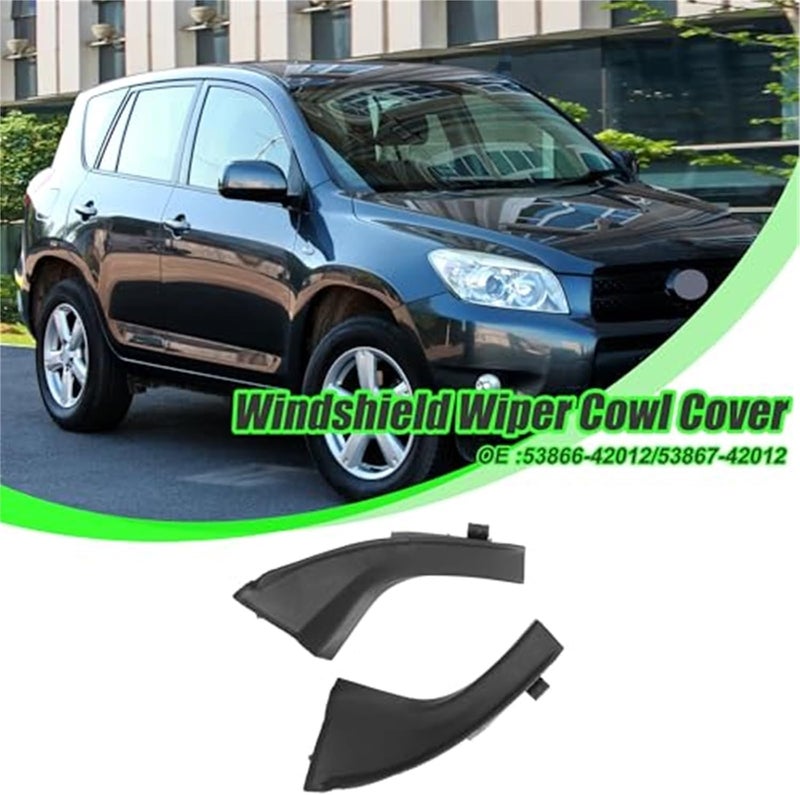 Wivplex Windshield Wiper Cowl Cover Trim for Toyota RAV4 - Image 2