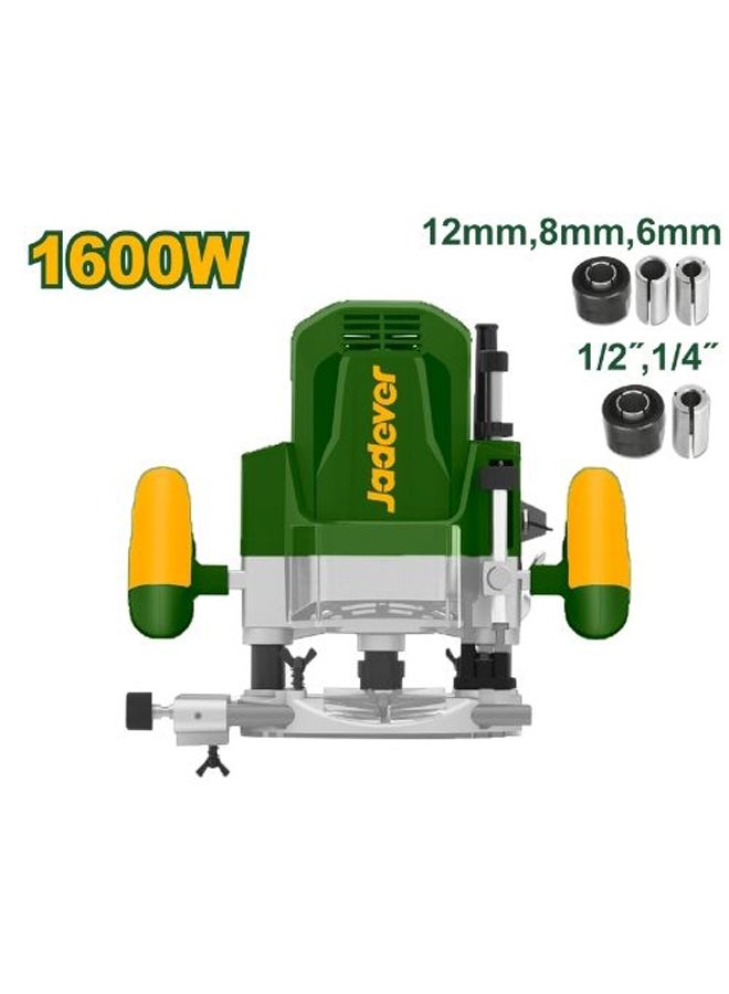 Jadever Jadever Electric router 1600w 12mm JDER1516001