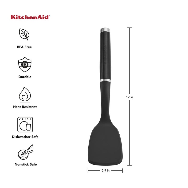 KitchenAid KE015OHOBA Classic Short Turner  One Size  Black 2 - Image 2