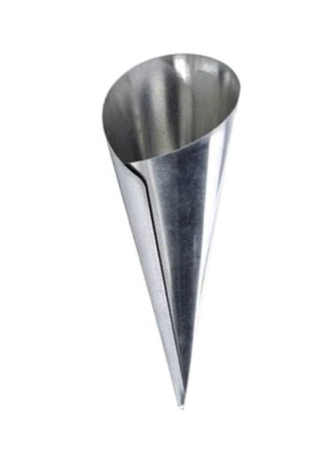 tescoma 3-Piece Icing Cone Set Silver 4.1x12x18cm - Image 1