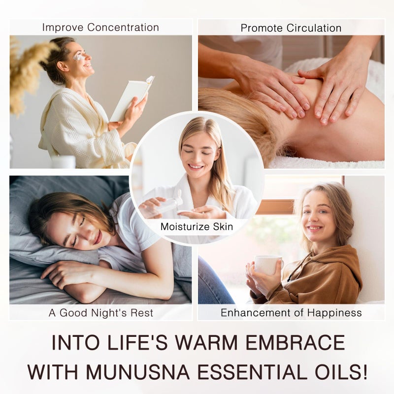 MUNUSNA Vanilla Essential Oil, 100% Natural and Pure Vanilla Oil for Skin Care, 100ML Premium Grade Essential Oils Aromatherapy Scented Oils for Diffuser, Humidifier, Home, Candle Soap Making - Image 5