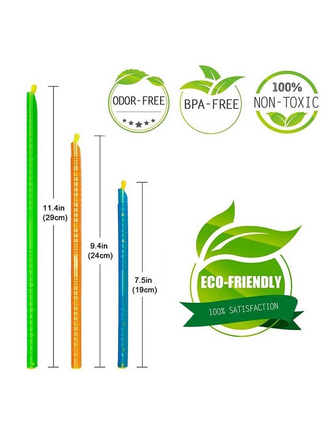 INOVERA (LABEL) Plastic Airtight Bag Sealer Sealing Clips Sticks Chips, Assorted Color (3 Size, Pack of 12) - Image 2