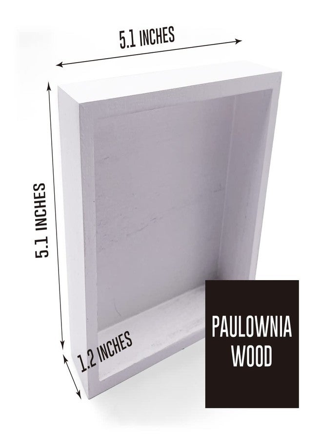 HTBIG Rustic Wooden Box Sign - 'It's Always a Full Moon in Here' - Farmhouse Office & Restroom Decor - Image 3
