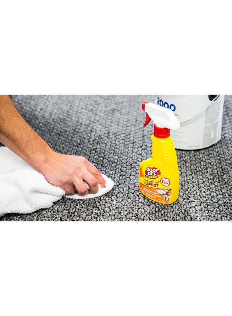 Goof Off Paint Remover for Carpet - 12oz (355ml) Heavy Duty Stain & Paint Remover Spray - Image 3