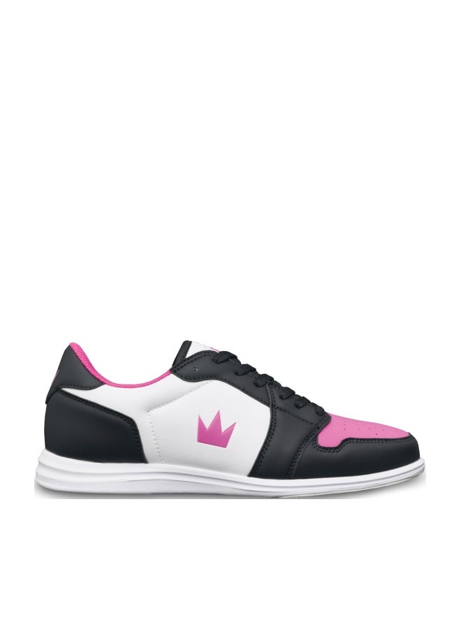 Brunswick Lady Fanatic Womens Bowling Shoes (Black/Pink, US Footwear Size System, Adult, Women, Numeric, Medium, 8.5)