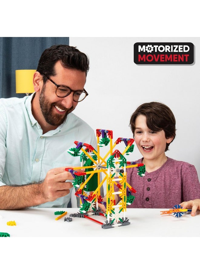 K'NEX K'NEX - Power & Play Motorized Set ‚ 529 Pieces, STEM Building, Kid Construction Set‚ Ages 7+  - Image 4