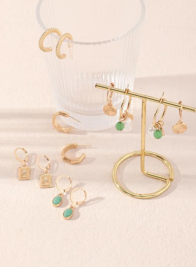 تايك تو Set of 6 - Hoop Earrings