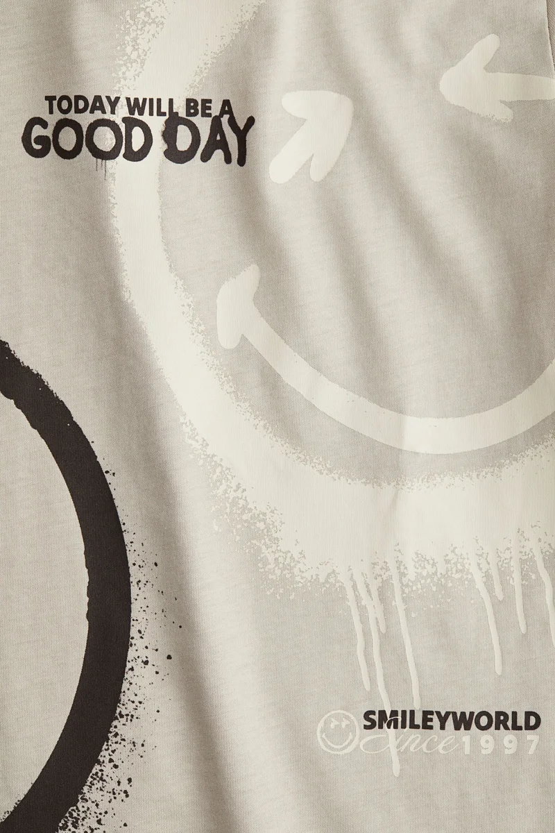 H&M Print-motif cotton T-shirt