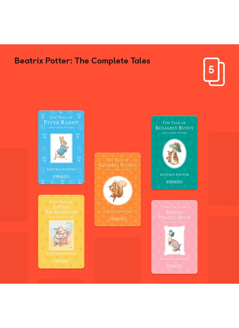 YOTO Yoto Beatrix Potter: The Complete Tales – 5 Kids Audio Cards for Use with Player & Mini All-in-1 Audio Device, Educational Screen-Free Listening with Fun Playtime Bedtime Travel Stories, Ages 3+  - Image 2