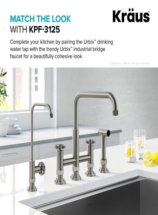 KRAUS Urbix 100% Lead-Free Kitchen Water Filter Faucet in Spot Free Stainless Steel, FF-101SFS - Image 5