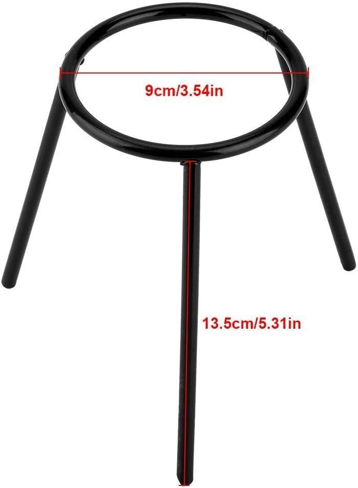 Maxmartt Lamp Lab Tripod Stand,Lab Bunsen Burner Tripod Lamp Support Stand Lamp Tripod Holder for Laboratory Chemistry Education Supplies - Image 4