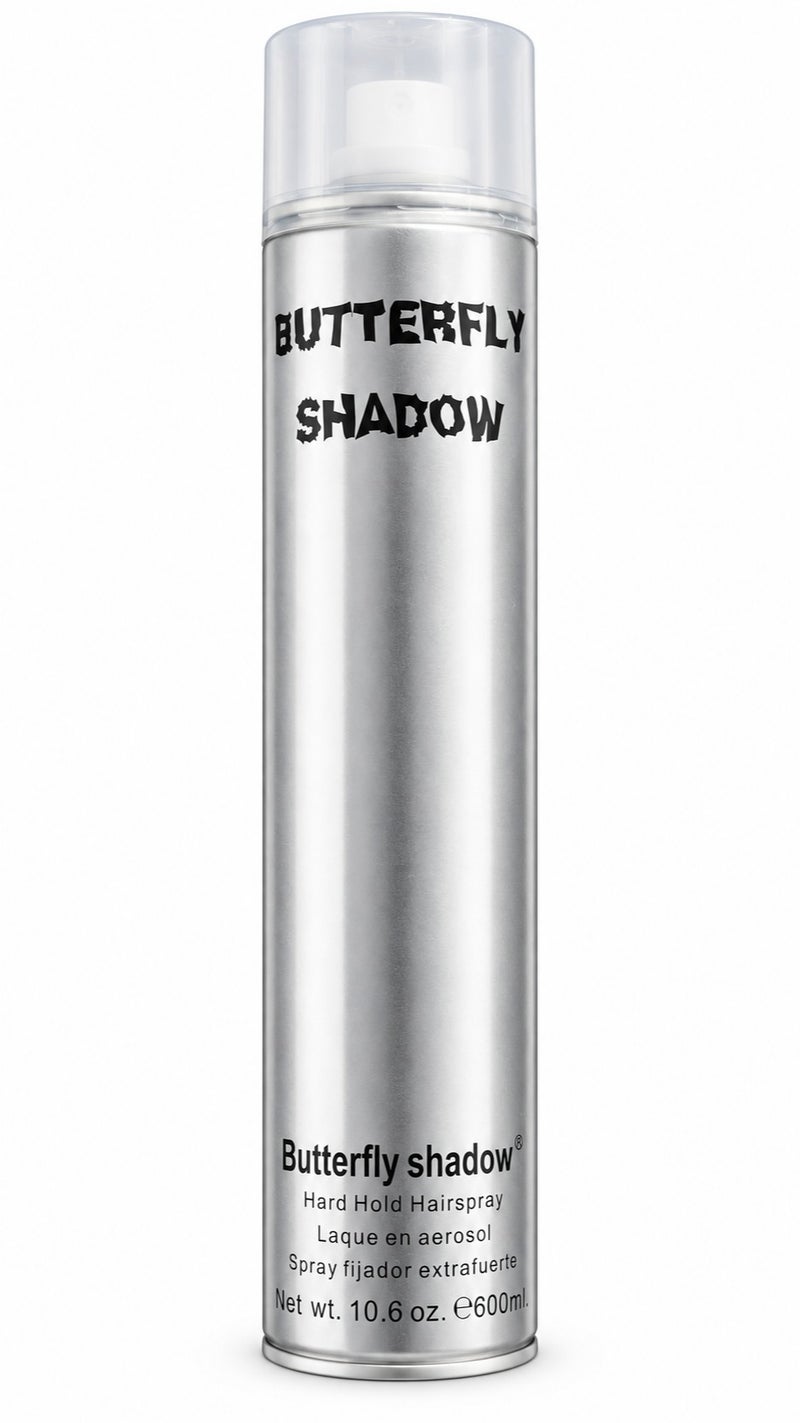 Butterfly Shadow Strong holding spray for hair styles 600ML - Image 1