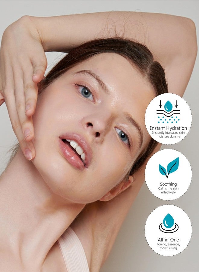 ECO BEYOND لوسيون مرطب بيوند أنجل أكوا (6.8 أونصة سائلة) - مرطب خفيف وغير لزج للبشرة الحساسة. تركيبة نباتية لكريم العناية بالبشرة الكورية. شيرفيل، حمض الهيالورونيك. - Image 3