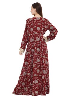 HIGH QUALITY LONG FARASHA WITH GOLDEN EMBROIDERY MODEST PRINTED ARABIC KAFTAN JALABIYA DRESS - pzsku/ZCDFA0B1BD5CE66B5A250Z/45/_/1741085312/0c8a7a08-67f0-4632-b6ab-4147331302b7