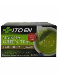 Matcha Green Tea Traditional 20 Tea Bags - pzsku/ZCDFA24B1497ED5255C76Z/45/_/1689371568/8c2d09c5-fddc-4bd6-b56c-3bbce2b0c0bd