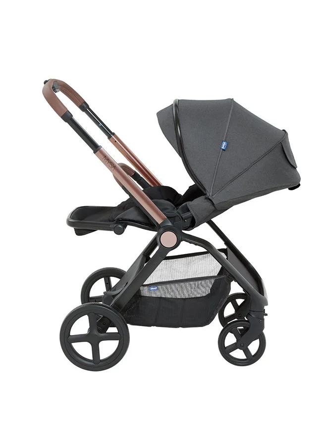 شيكو Mysa Stroller 0m-5y, Black Satin