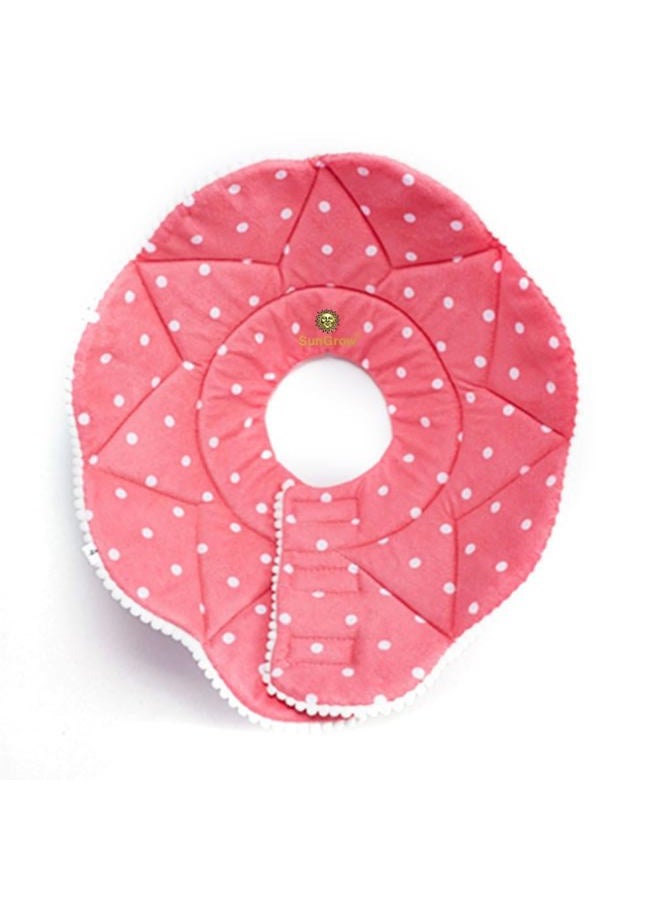 SunGrow Pet Cute Comfy Cone - Post Surgery Stress-Free Recovery Collar - Durable, Scratch-, Bite-, Water-Resistant, Easy to Wipe & Clean - with Adjustable Strap Enclosures for Dogs & Cats - Image 4