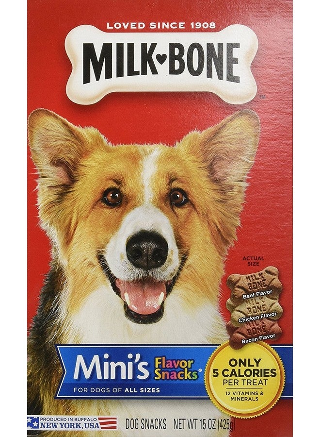 Milk-Bone Mini's Flavor Snacks Dog Treats (Pack of 2) - Image 1