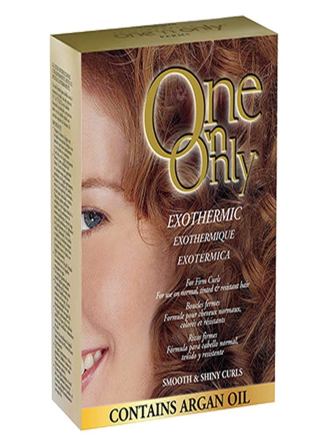 One N Only One 'N Only Exothermic Perm - At Home Hair Perm Kit with Argan Oil for Firm Curls - Self-Heating Formula for Comfort and Shine - Provides Manageability & Eliminates Odor (1 Kit) - Image 1