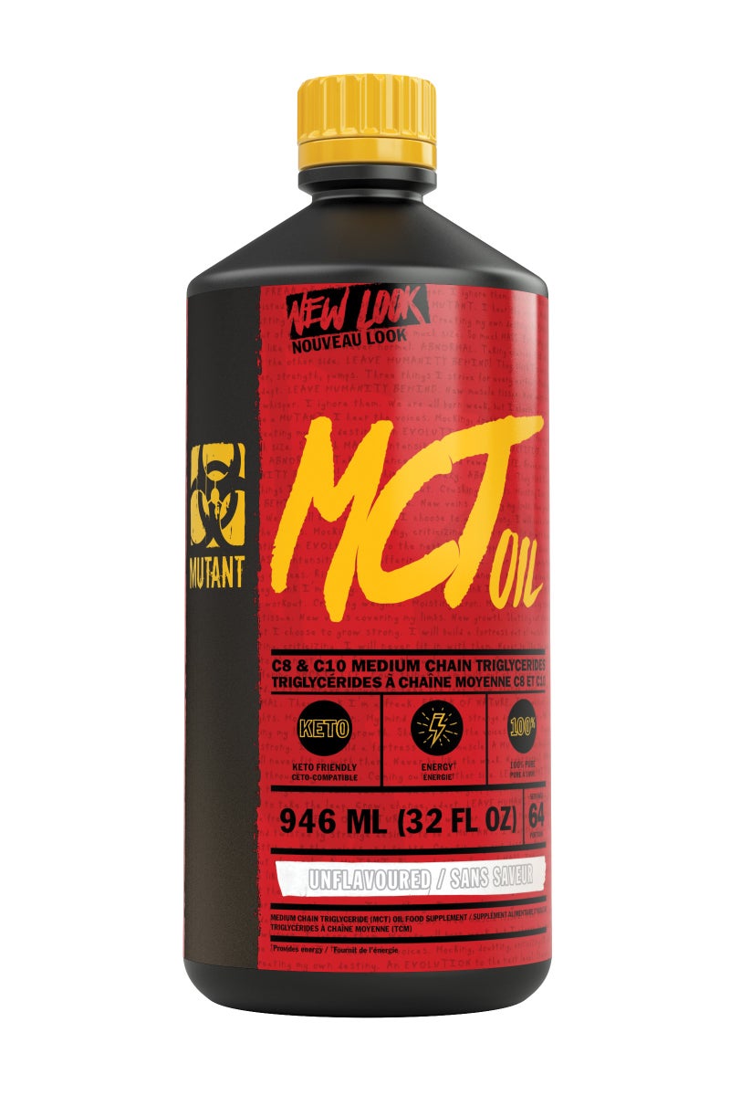 Mutant MCT Oil C8 & C10 Medium Chain Triglycerides 946ml Unflavoured