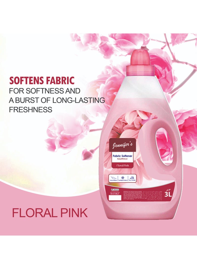 Jennifer's Fabric Softener Floral Pink - Image 2