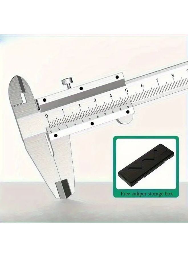Metal Model Vernier Caliper Laser Scale 4 In 1 Multi Purpose Measuring Tool - Image 1