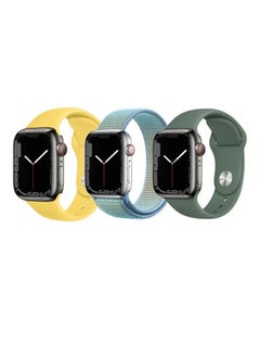 PROMASS 3pcs Watchband Replacement for Apple Watch 49/45/44/42mm Series 8/7/6/5/4/SE  - Image 1