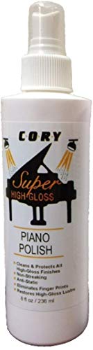 Cory/MPS Cory Super High Gloss Piano Polish - 1 Bottle, 4 Ounce Spray for Pianos with High Gloss Finishes - Image 1