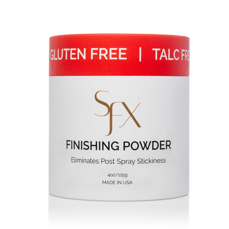 SunFX Post Spray Tan Translucent Finishing Powder | Talc Free | Sunless Tanning Setting Powder | Shimmer Body Bronzing Powder | (Tropical Burst, 4.00 Ounce (Pack of 1) - Image 2