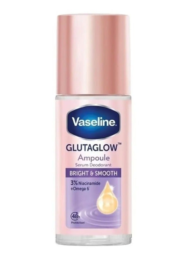 Vaseline Glutaglow Bright & Smooth Ampoule Serum Deodorant - 45ml - Image 1