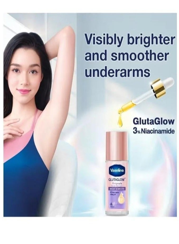 Vaseline Glutaglow Bright & Smooth Ampoule Serum Deodorant - 45ml - Image 4