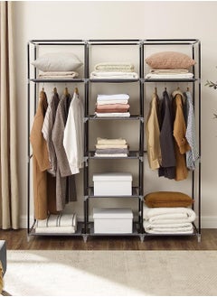 Roman Gifts Premium Fabric Wardrobe Organizer Portable Wardrobe Closet Clothes Organizer  - Image 3