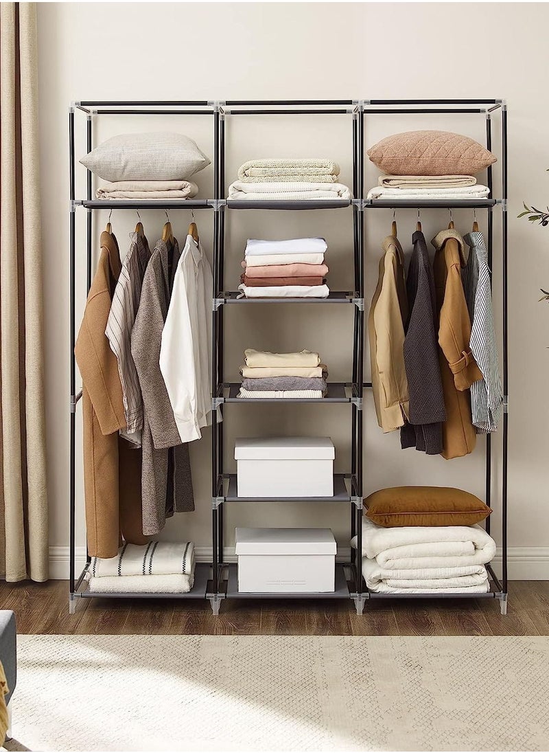 Roman Gifts Premium Fabric Wardrobe Organizer Portable Wardrobe Closet Clothes Organizer  - Image 3