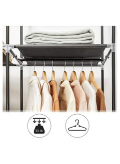 Roman Gifts Premium Fabric Wardrobe Organizer Portable Wardrobe Closet Clothes Organizer  - Image 5