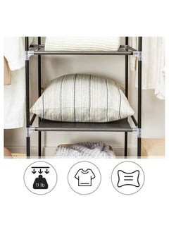 Roman Gifts Premium Fabric Wardrobe Organizer Portable Wardrobe Closet Clothes Organizer  - Image 4