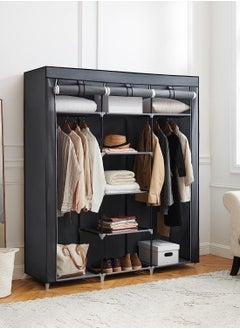 Roman Gifts Premium Fabric Wardrobe Organizer Portable Wardrobe Closet Clothes Organizer  - Image 2